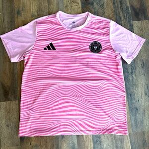 Messi#10 Pink and white Adidas Orlando City jersey  #soccer #football